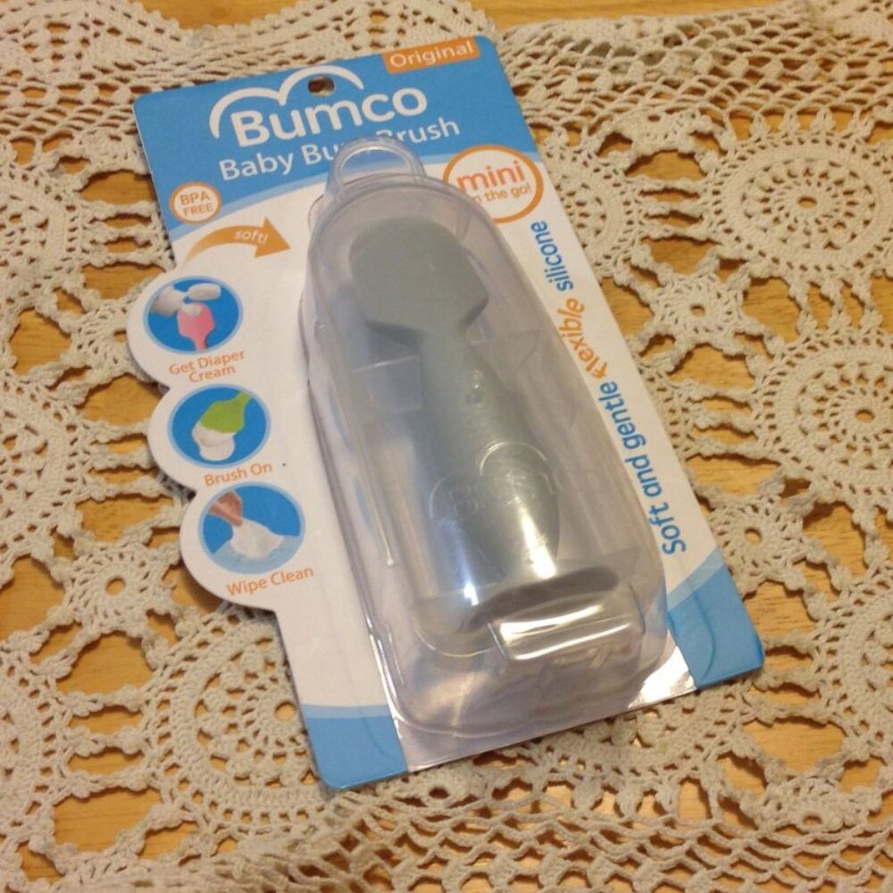 Bumco Original Soft Silicone Baby Bum Brush Diaper Cream Applicator